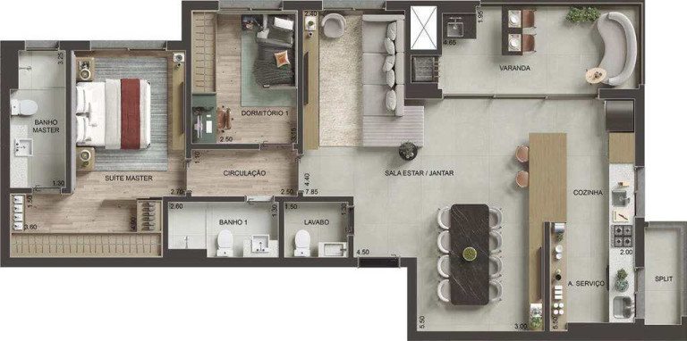 Imagem Apartamento com 2 Quartos à Venda, 82 m² em Centro Cívico - Curitiba Imagem Apartamento com 2 Quartos à Venda, 82 m² em Centro Cívico - Curitiba