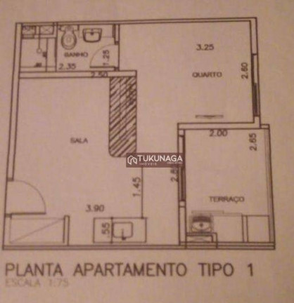 Imagem Apartamento com 1 Quarto à Venda, 34 m² em Vila Galvão - Guarulhos