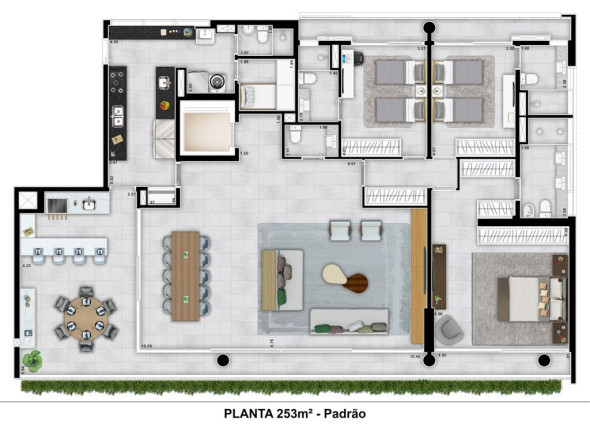 Imagem Apartamento com 3 Quartos à Venda, 252 m² em Cidade Jardim - São Paulo Imagem Apartamento com 3 Quartos à Venda, 252 m² em Cidade Jardim - São Paulo