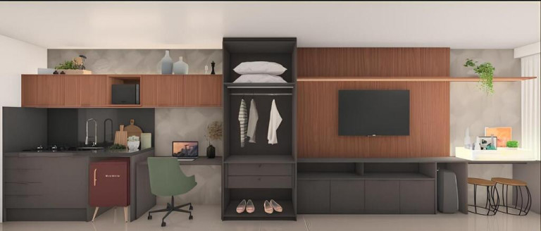 Imagem Imóvel com 1 Quarto à Venda, 26 m² em Bessa - João Pessoa Imagem Imóvel com 1 Quarto à Venda, 26 m² em Bessa - João Pessoa
