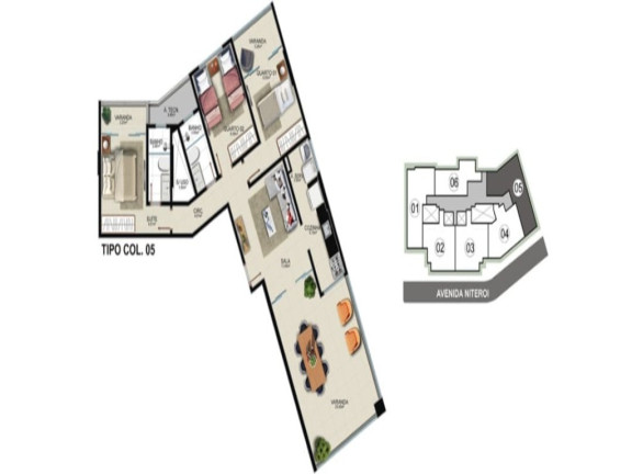 Imagem Apartamento com 3 Quartos à Venda, 95 m² em Praia Do Morro - Guarapari Imagem Apartamento com 3 Quartos à Venda, 95 m² em Praia Do Morro - Guarapari