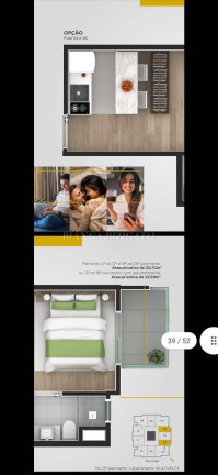 Imagem Apartamento com 1 Quarto à Venda, 34 m² em Centro - Curitiba Imagem Apartamento com 1 Quarto à Venda, 34 m² em Centro - Curitiba