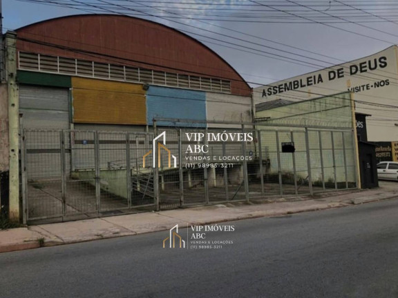 Imagem Galpão para Alugar, 1.000 m² em Vila Tibiriçá - Santo André Imagem Galpão para Alugar, 1.000 m² em Vila Tibiriçá - Santo André