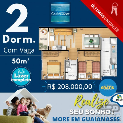 Imagem Apartamento com 2 Quartos à Venda,  em Guaianases - São Paulo