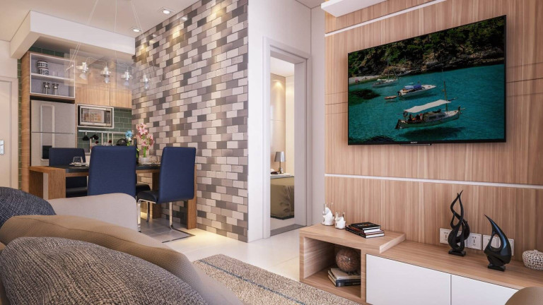 Imagem Apartamento com 2 Quartos à Venda, 47 m² em Parque São Vicente - São Vicente Imagem Apartamento com 2 Quartos à Venda, 47 m² em Parque São Vicente - São Vicente