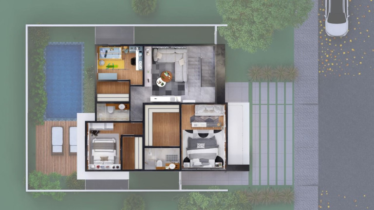 Imagem Casa com 3 Quartos à Venda, 250 m² em Floresta - São José Dos Campos