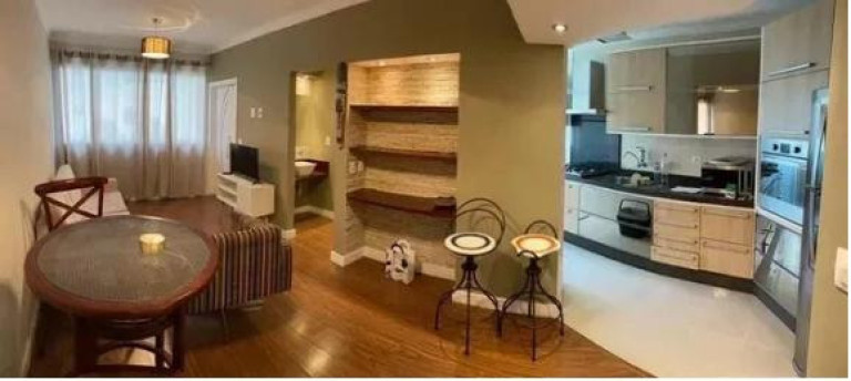 Imagem Apartamento com 1 Quarto para Alugar, 47 m² em Campo Belo - São Paulo Imagem Apartamento com 1 Quarto para Alugar, 47 m² em Campo Belo - São Paulo