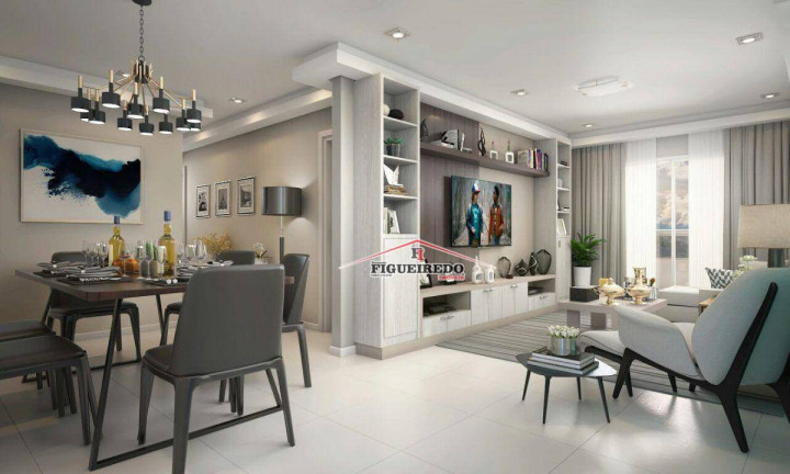 Imagem Apartamento com 2 Quartos à Venda, 84 m² em Aviação - Praia Grande