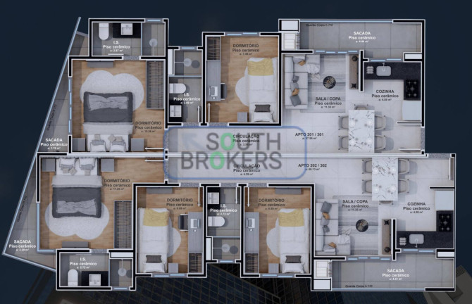 Imagem Apartamento com 3 Quartos à Venda,  em Hauer - Curitiba