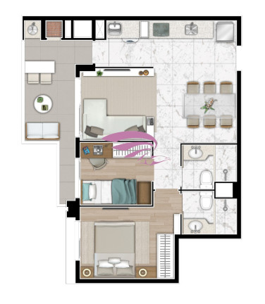 Imagem Imóvel com 3 Quartos à Venda, 81 m² em Cristo Rei - Curitiba Imagem Imóvel com 3 Quartos à Venda, 81 m² em Cristo Rei - Curitiba