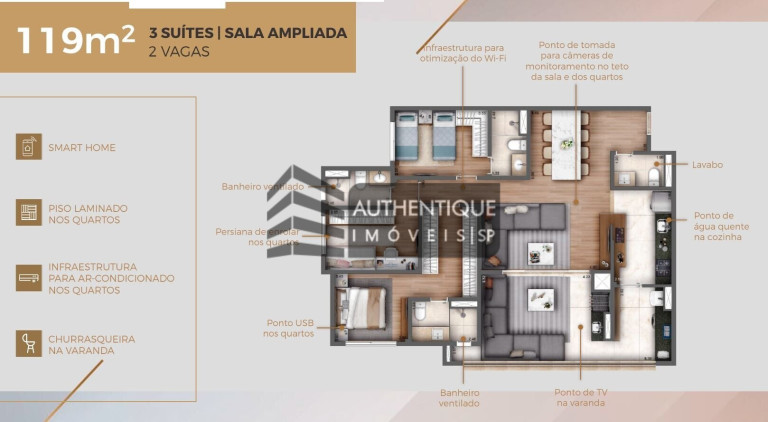 Imagem Apartamento com 3 Quartos à Venda, 93 m² em Ipiranga - São Paulo Imagem Apartamento com 3 Quartos à Venda, 93 m² em Ipiranga - São Paulo
