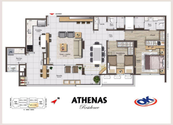 Imagem Apartamento com 3 Quartos à Venda, 104 m² em Campinas - São José
