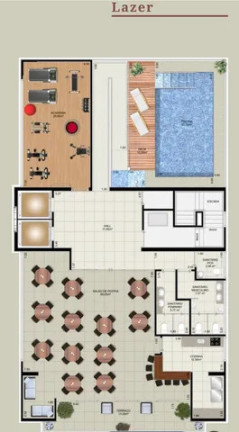 Imagem Apartamento com 2 Quartos à Venda, 54 m² em Embaré - Santos Imagem Apartamento com 2 Quartos à Venda, 54 m² em Embaré - Santos