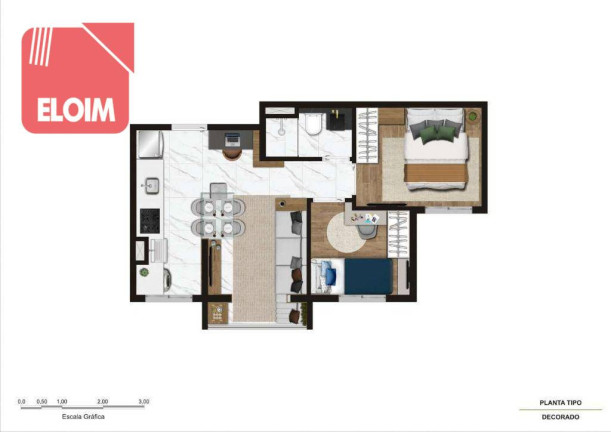 Imagem Apartamento com 2 Quartos à Venda, 37 m² em Freguesia Do ó - São Paulo