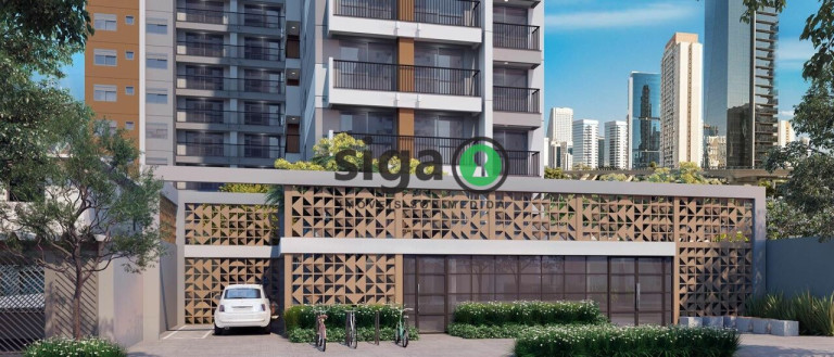 Apartamento com 2 Quartos à Venda, 40 m² em Brooklin - São Paulo