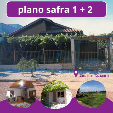 Casa com 3 Quartos à Venda, 125 m² em Arroio Grande - Selbach