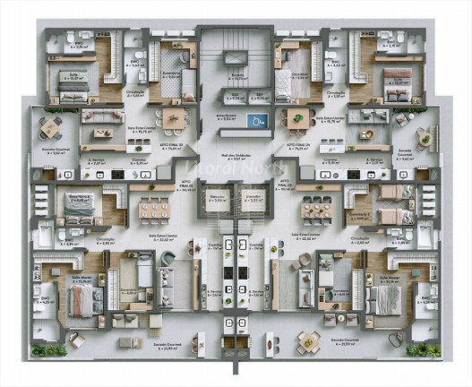 Imagem Apartamento com 3 Quartos à Venda, 107 m² em Fazenda - Itajaí Imagem Apartamento com 3 Quartos à Venda, 107 m² em Fazenda - Itajaí
