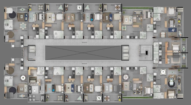 Imagem Studio com 1 Quarto à Venda, 44 m² em Jardim Oceania - João Pessoa