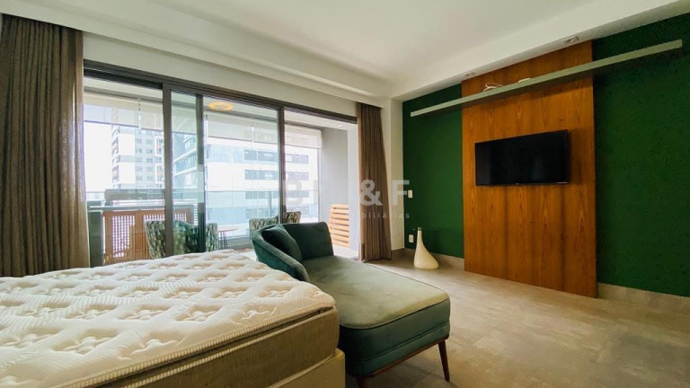 Imagem Apartamento com 1 Quarto para Alugar, 43 m² em Brooklin - São Paulo Imagem Apartamento com 1 Quarto para Alugar, 43 m² em Brooklin - São Paulo