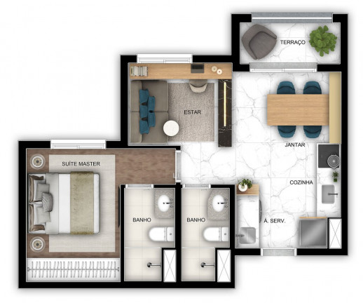 Imagem Imóvel com 1 Quarto à Venda, 27 m² em Vila Guarani (z Sul) - São Paulo
