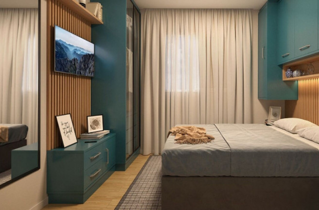 Apartamento com 2 Quartos à Venda, 45 m² em Jardim Nova Vida - Cotia