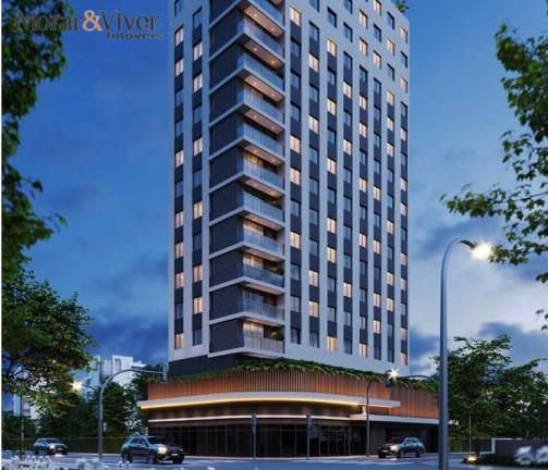 Apartamento com 1 Quarto à Venda, 25 m² em Centro - Curitiba