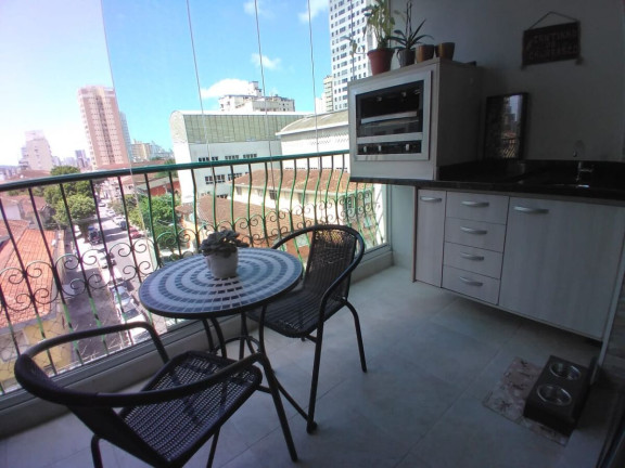 Imagem Apartamento com 3 Quartos à Venda, 160 m² em Embaré - Santos Imagem Apartamento com 3 Quartos à Venda, 160 m² em Embaré - Santos