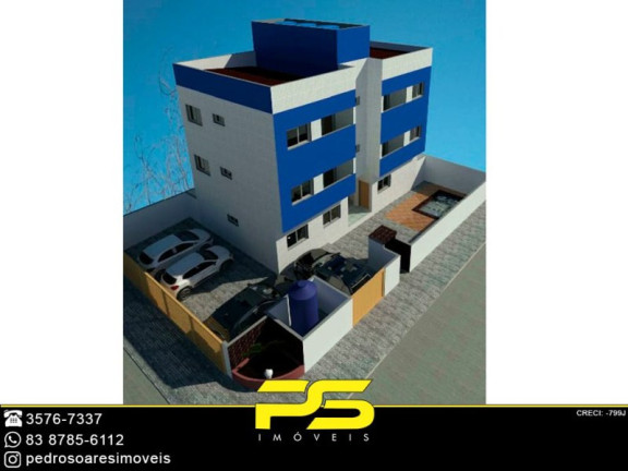 Apartamento com 2 Quartos à Venda, 52 m² em Ernesto Geisel - João Pessoa
