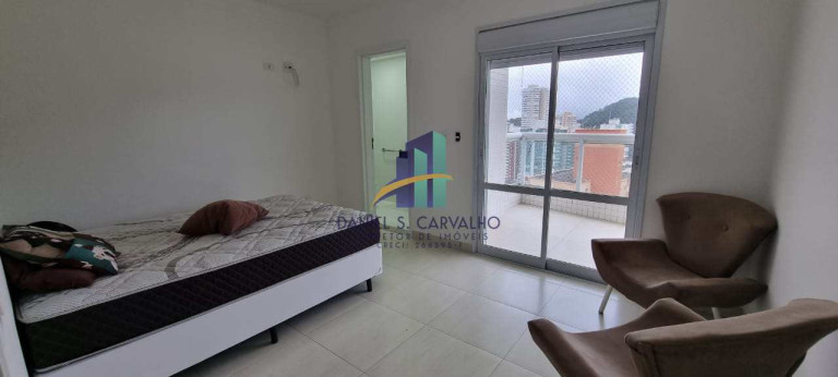 Imagem Apartamento com 3 Quartos à Venda, 130 m² em Canto Do Forte - Praia Grande