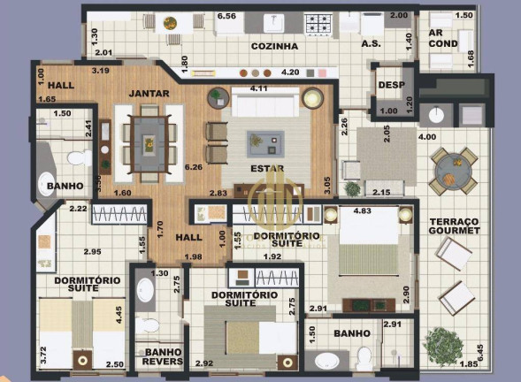 Imagem Apartamento com 4 Quartos à Venda, 235 m² em Jardim Paulista - Ribeirão Preto Imagem Apartamento com 4 Quartos à Venda, 235 m² em Jardim Paulista - Ribeirão Preto