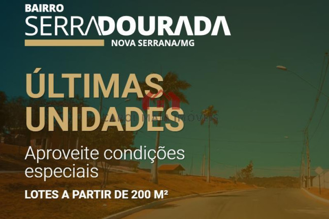Terreno à Venda, 253 m² em Serra Dourada - Nova Serrana