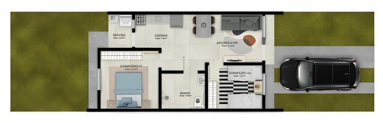 Imagem Casa de Condomínio com 2 Quartos à Venda, 50 m² em Piratini - Alvorada Imagem Casa de Condomínio com 2 Quartos à Venda, 50 m² em Piratini - Alvorada