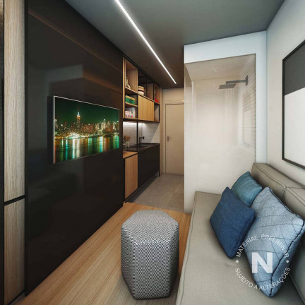 Imagem Studio com 1 Quarto à Venda, 33 m² em Higienópolis - São Paulo Imagem Studio com 1 Quarto à Venda, 33 m² em Higienópolis - São Paulo