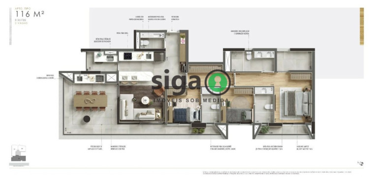 Imagem Apartamento com 3 Quartos à Venda, 116 m² em Vila Clementino - São Paulo Imagem Apartamento com 3 Quartos à Venda, 116 m² em Vila Clementino - São Paulo
