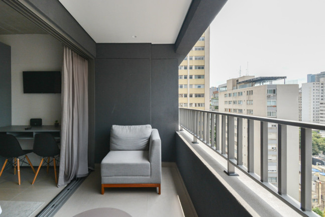 Imóvel com 1 Quarto à Venda, 23 m² em Cerqueira César - São Paulo
