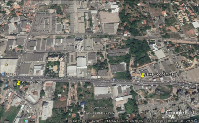 Terreno à Venda, 3.740 m² em Granjas Reunidas Ipitanga - Lauro De Freitas