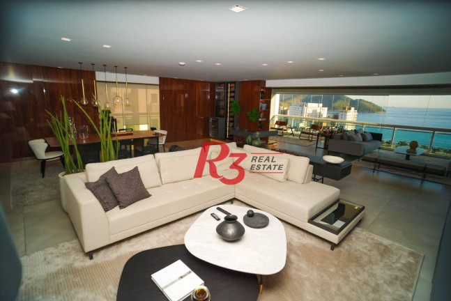 Imagem Apartamento com 3 Quartos à Venda, 344 m² em Aparecida - Santos Imagem Apartamento com 3 Quartos à Venda, 344 m² em Aparecida - Santos