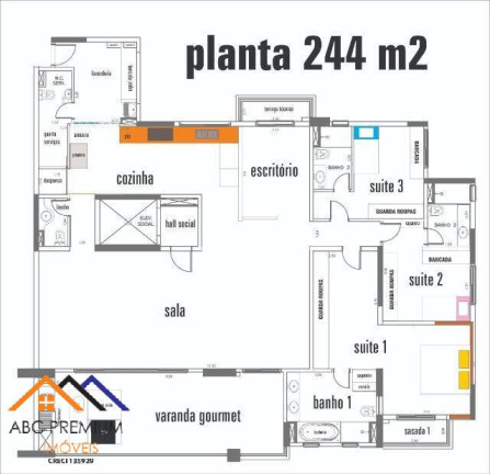 Imagem Apartamento com 3 Quartos à Venda, 244 m² em Nova Petropolis - São Bernardo Do Campo Imagem Apartamento com 3 Quartos à Venda, 244 m² em Nova Petropolis - São Bernardo Do Campo