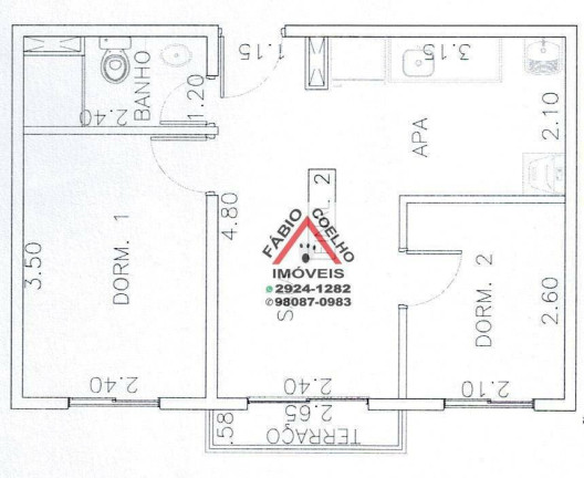 Imagem Apartamento com 2 Quartos à Venda, 39 m² em Vila Mariana - São Paulo