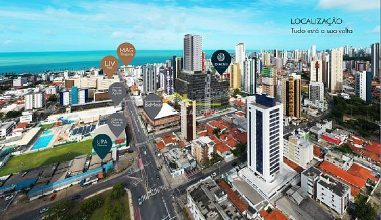 Imagem Sala Comercial à Venda, 56 m² em Manaíra - João Pessoa Imagem Sala Comercial à Venda, 56 m² em Manaíra - João Pessoa