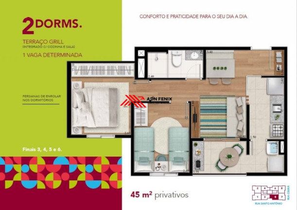 Imagem Apartamento com 2 Quartos à Venda, 45 m² em Vila Rosália - Guarulhos Imagem Apartamento com 2 Quartos à Venda, 45 m² em Vila Rosália - Guarulhos