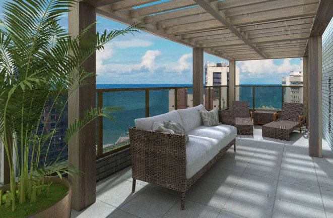 Imagem Apartamento à Venda, 25 m² em Boa Viagem - Recife