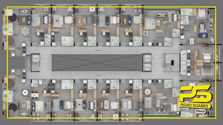 Imagem Apartamento com 1 Quarto à Venda, 40 m² em Jardim Oceania - João Pessoa Imagem Apartamento com 1 Quarto à Venda, 40 m² em Jardim Oceania - João Pessoa