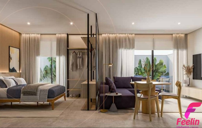 Imagem Apartamento com 1 Quarto à Venda, 44 m² em Ribeirão Da Ilha - Florianópolis