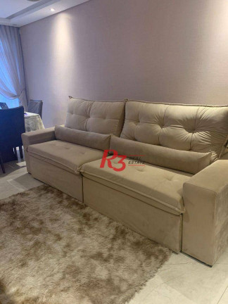 Imagem Apartamento com 2 Quartos à Venda, 74 m² em Campo Grande - Santos Imagem Apartamento com 2 Quartos à Venda, 74 m² em Campo Grande - Santos