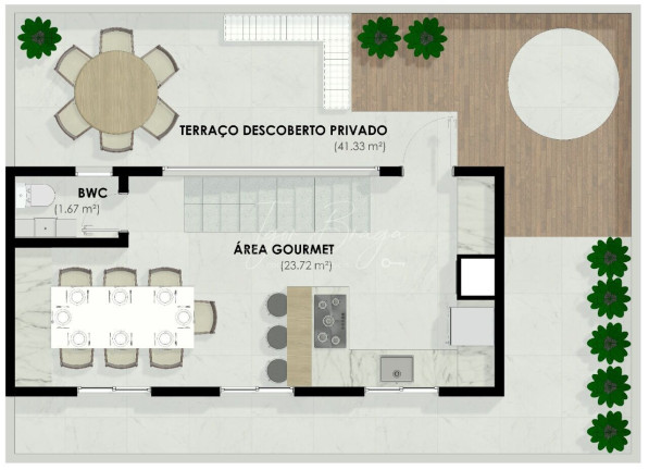 Imagem Apartamento com 2 Quartos à Venda, 45 m² em Bacacheri - Curitiba Imagem Apartamento com 2 Quartos à Venda, 45 m² em Bacacheri - Curitiba