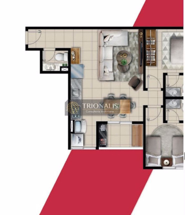 Imagem Apartamento com 1 Quarto à Venda, 44 m² em Atibaia Jardim - Atibaia Imagem Apartamento com 1 Quarto à Venda, 44 m² em Atibaia Jardim - Atibaia