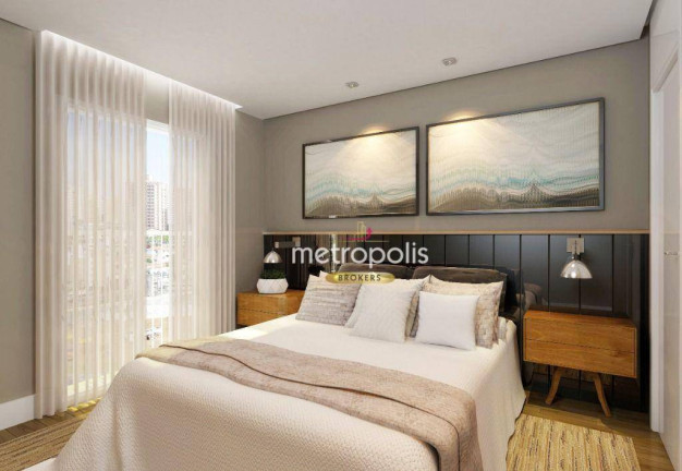 Imagem Apartamento com 2 Quartos à Venda, 37 m² em Vila Eldízia - Santo André