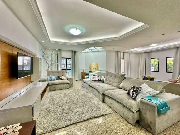 Apartamento com 5 Quartos à Venda ou Locação, 300 m² em Pitangueiras - Guarujá