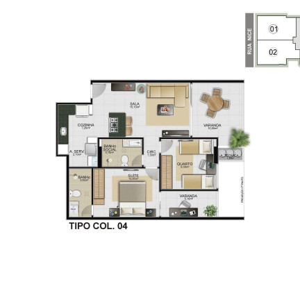Imagem Imóvel com 3 Quartos à Venda, 115 m² em Praia Do Morro - Guarapari Imagem Imóvel com 3 Quartos à Venda, 115 m² em Praia Do Morro - Guarapari